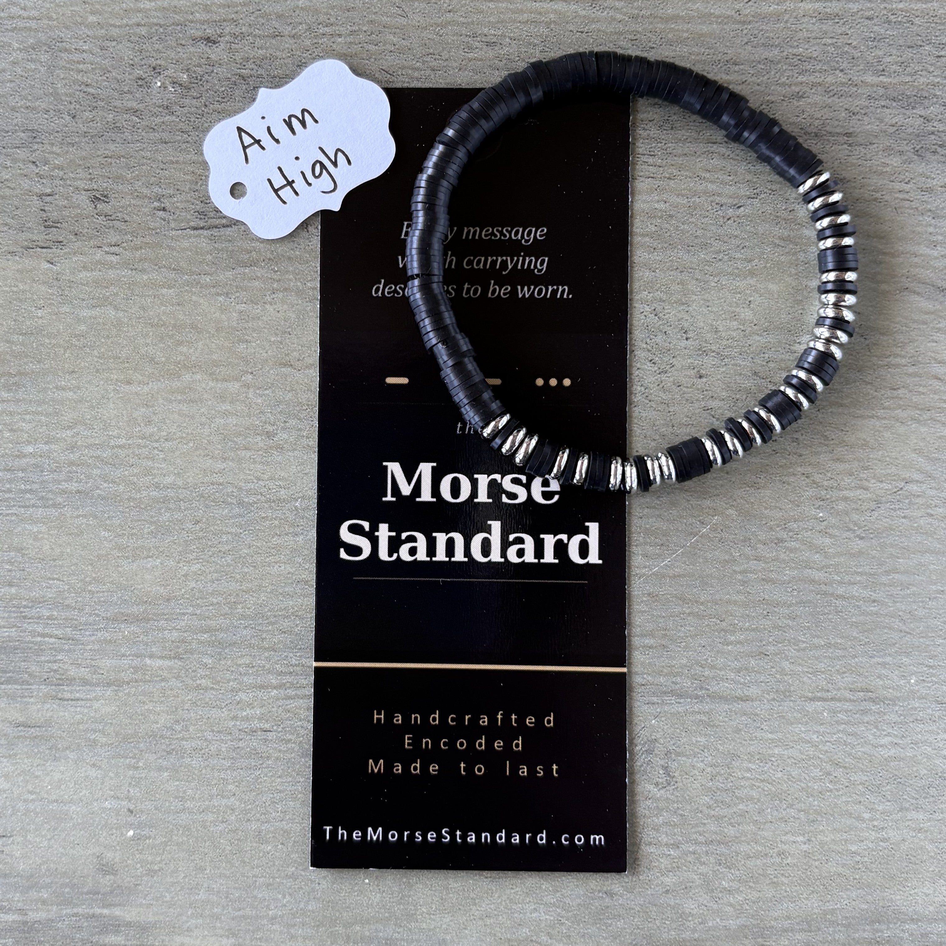Aim High Morse Code Bracelet | U.S. Air Force Gift