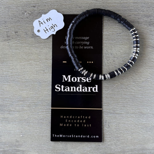 Aim High Morse Code Bracelet | U.S. Air Force Gift