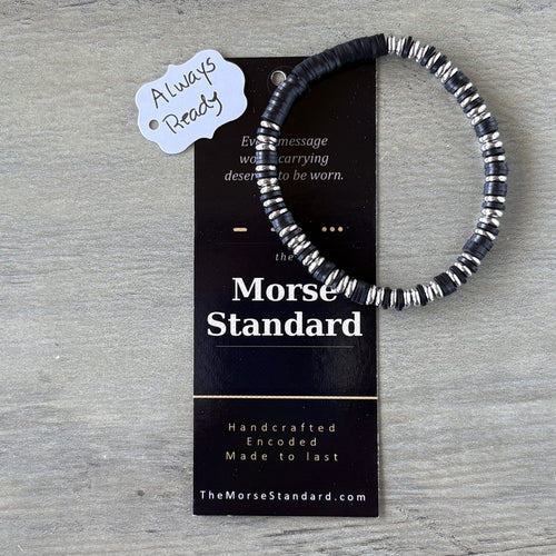 Always Ready Morse Code Bracelet | U.S. Coast Guard Gift
