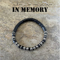 Gold Star Family Morse Code Bracelet | In Memory Tribute Gift