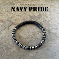 Navy Pride Morse Code Bracelet | U.S. Navy Gift